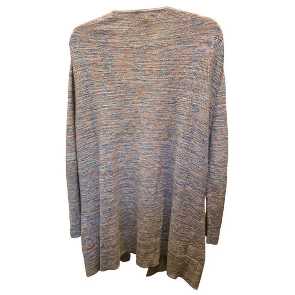 Madewell Summer Ryder Marled Multicolored Open Front Cardigan Size Medium EUC - Picture 4 of 7